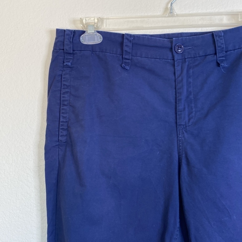 G1 basic goods chinos women’s 12 twelve navy blue raw hem - Picture 2 of 6